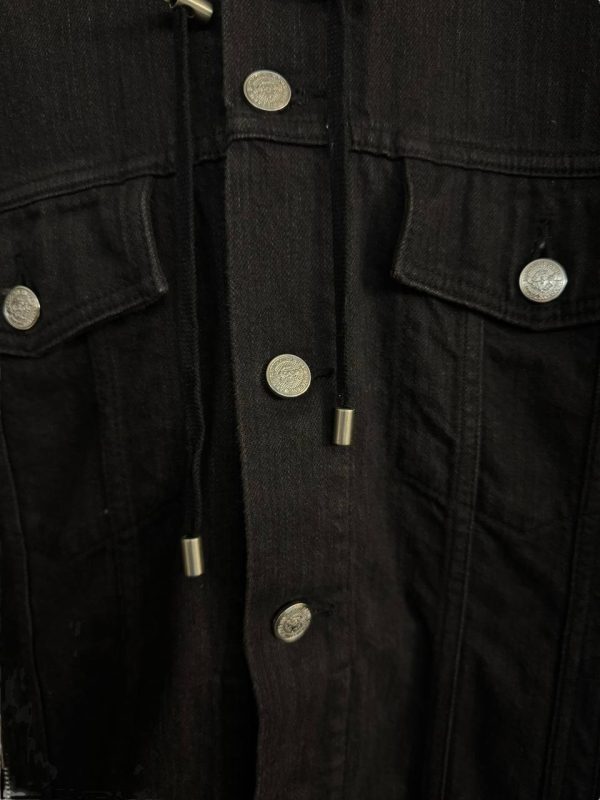 Balmain Denim Hooded Jacket