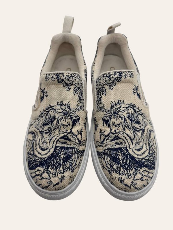 Dior Toile de Jouy Slip On Sneaker Size 37