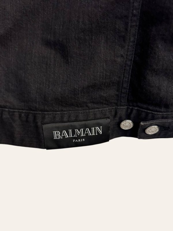 Balmain Denim Hooded Jacket