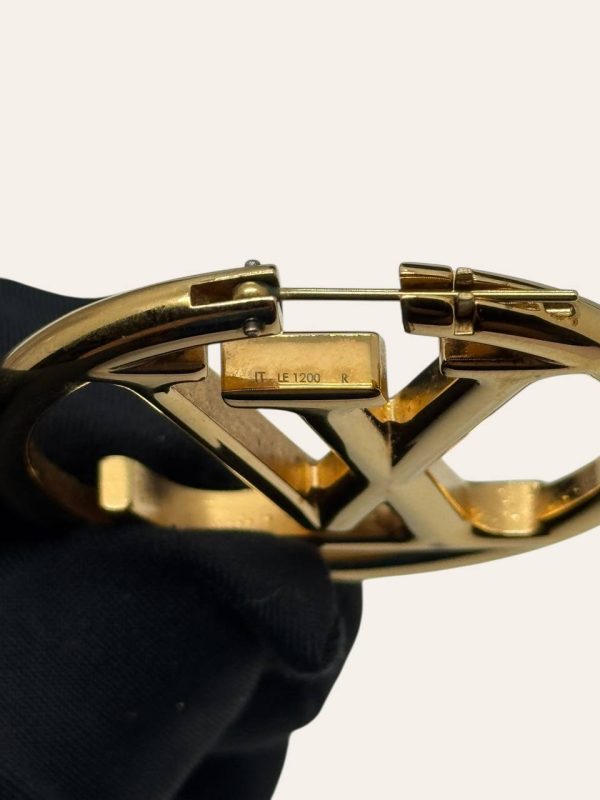 Louis Vuitton Louise Hoop GM Earrings