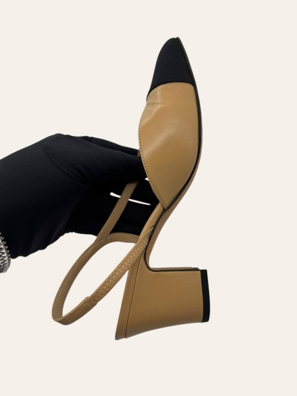Chanel Slingback Heels Size 35.5