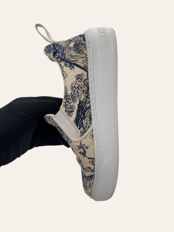 Dior Toile de Jouy Slip On Sneaker Size 37