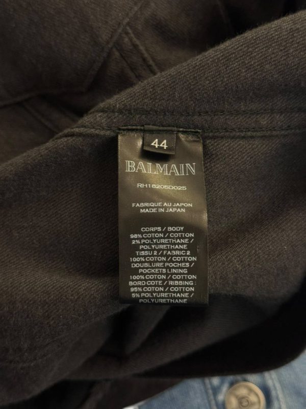 Balmain Denim Hooded Jacket