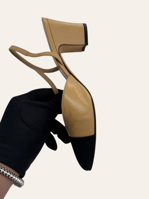 Chanel Slingback Heels Size 35.5