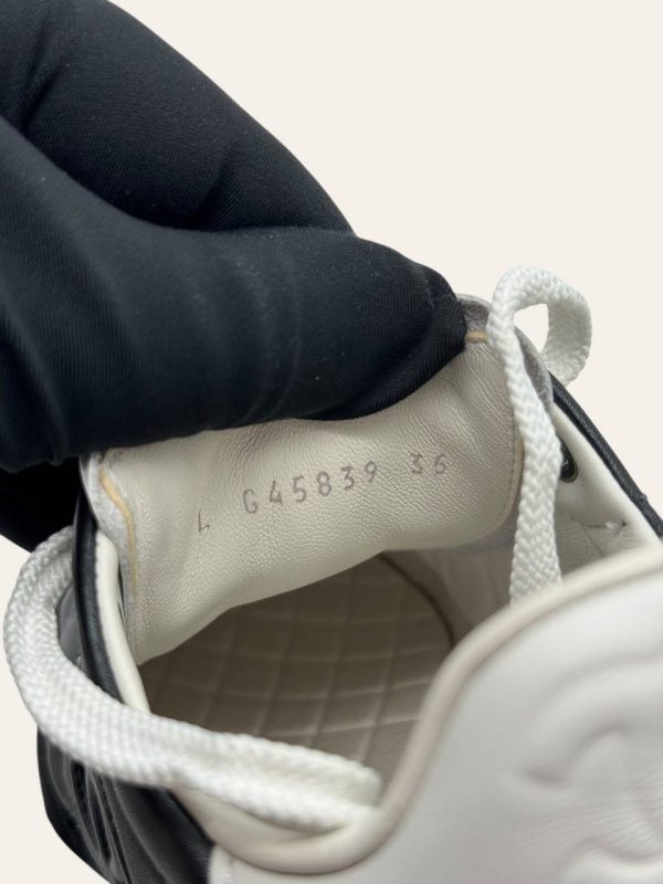 Chanel Quilted Sneaker Size 35