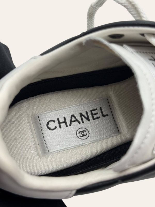 Chanel Quilted Sneaker Size 35