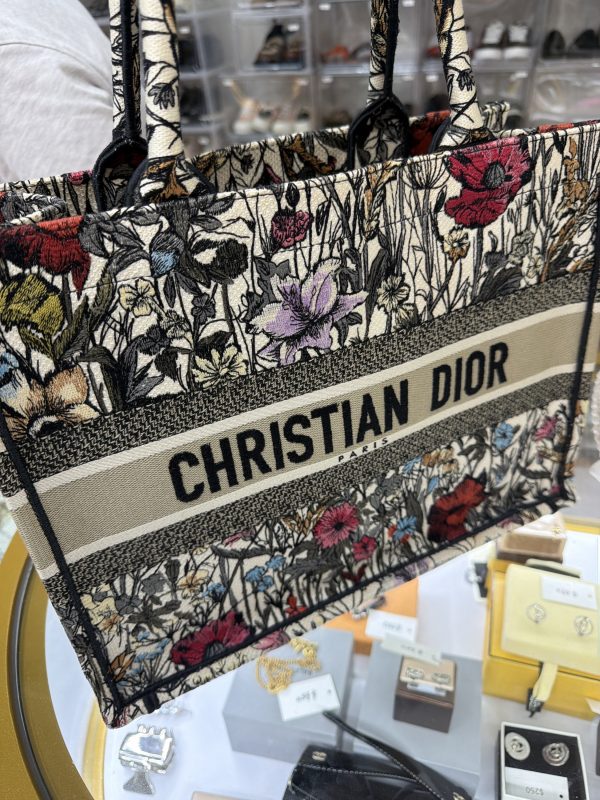 Dior book tote