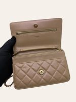 Chanel Wallet on Chain in Caviar