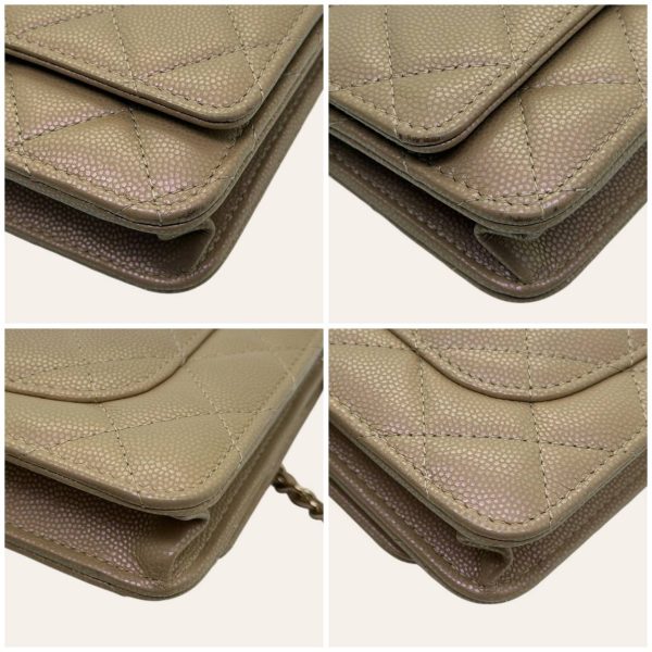 Chanel Wallet on Chain in Caviar