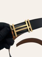 Hermes H au Carre Reversible Belt