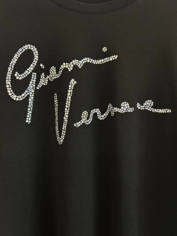 Versace Embellished Logo T-Shirt