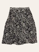 Hermes Silk Skirt