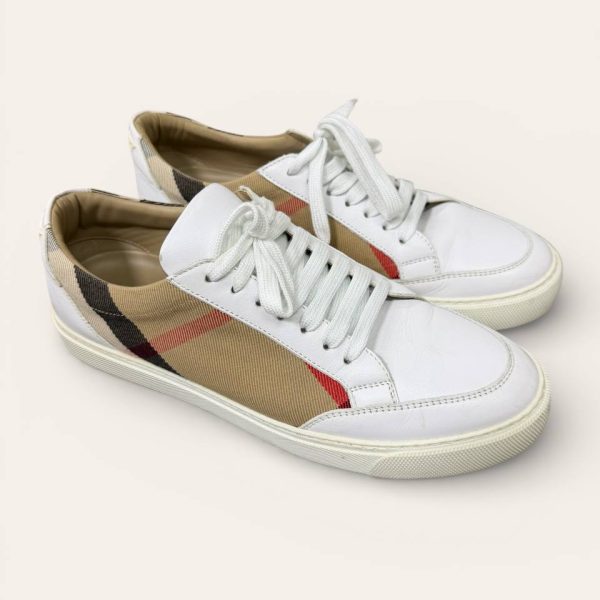 Burberry Checkered Sneaker Size 39