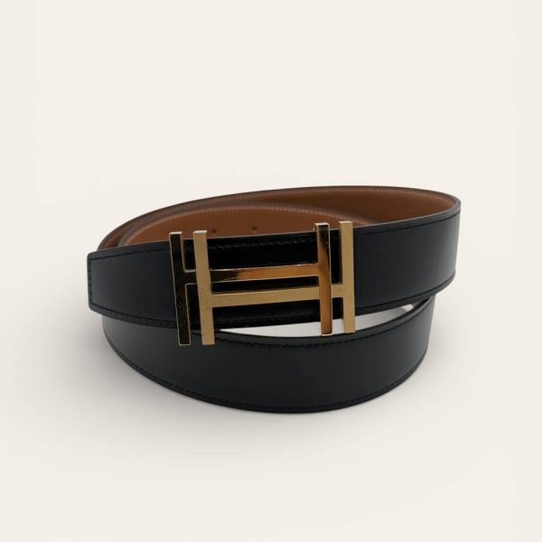 Hermes H au Carre Reversible Belt