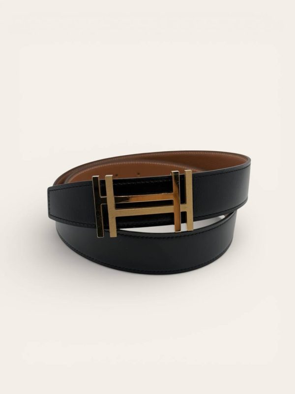 Hermes H au Carre Reversible Belt