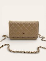 Chanel Wallet on Chain in Caviar