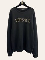 Versace Embellished Logo Sweatshirt