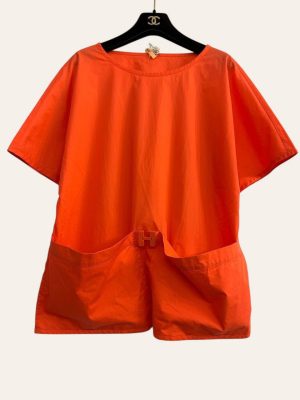 Hermes Top with H Detail