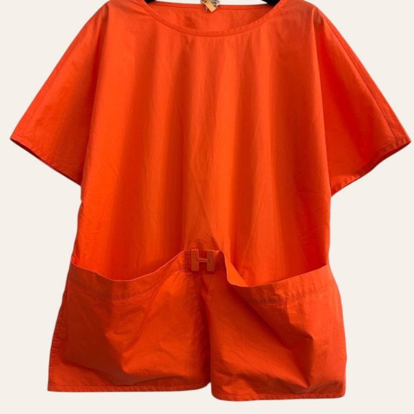 Hermes Top with H Detail