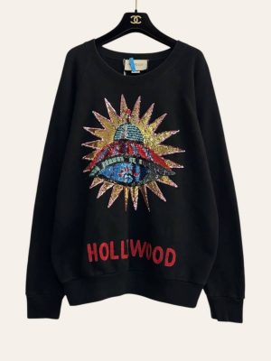 Gucci Sequin Oversized Sweatshirt