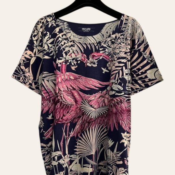 Hermes Floral T-Shirt