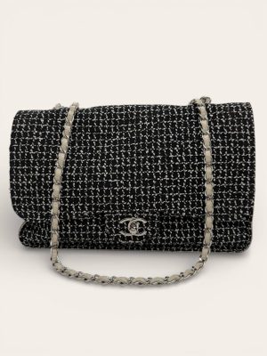 Chanel Tweed Maxi Flap