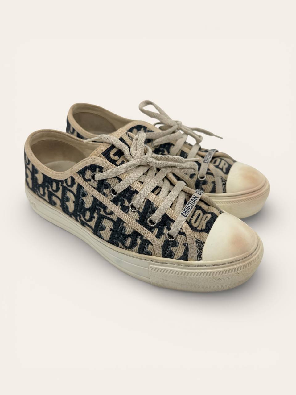 Dior WalkNDior Oblique Sneaker Size 38