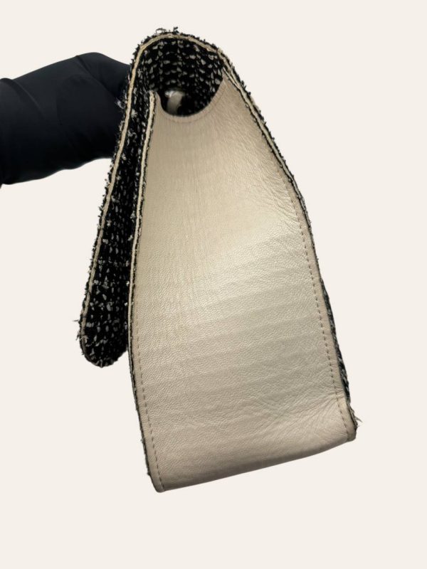Chanel Tweed Maxi Flap