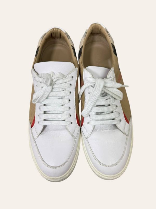Burberry Checkered Sneaker Size 39