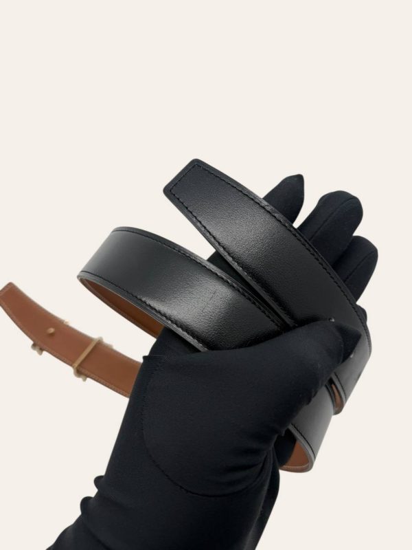 Hermes H au Carre Reversible Belt