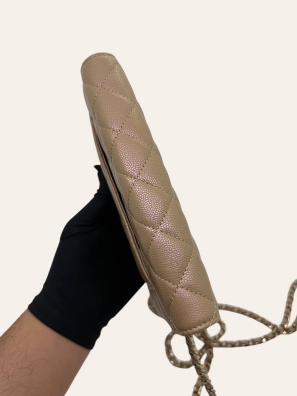 Chanel Wallet on Chain in Caviar