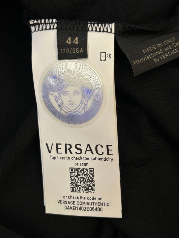 Versace Embellished Logo T-Shirt