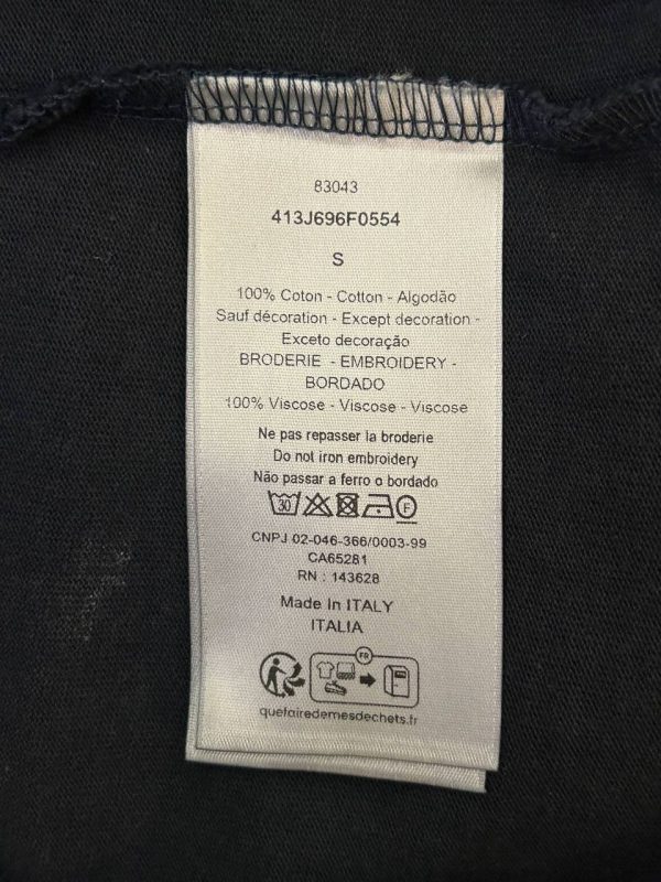 Dior Embroidered Logo T-Shirt