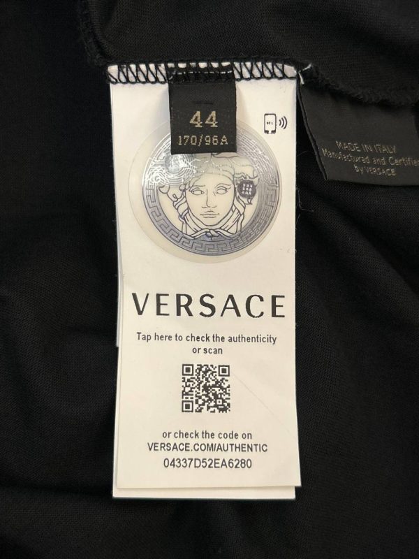 Versace Embellished Logo T-Shirt