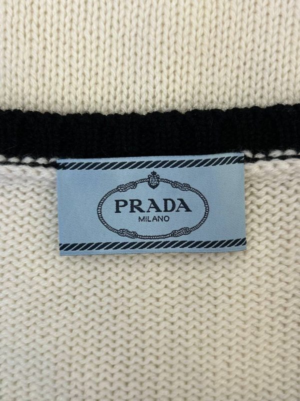 Prada Sequin Cashmere Top