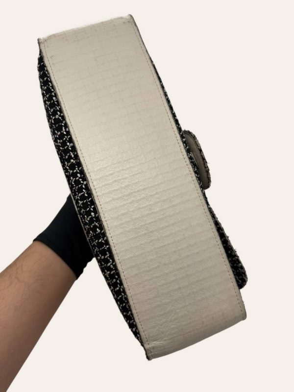 Chanel Tweed Maxi Flap