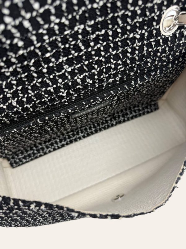 Chanel Tweed Maxi Flap