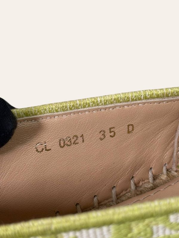 Dior Espadrilles Size 35
