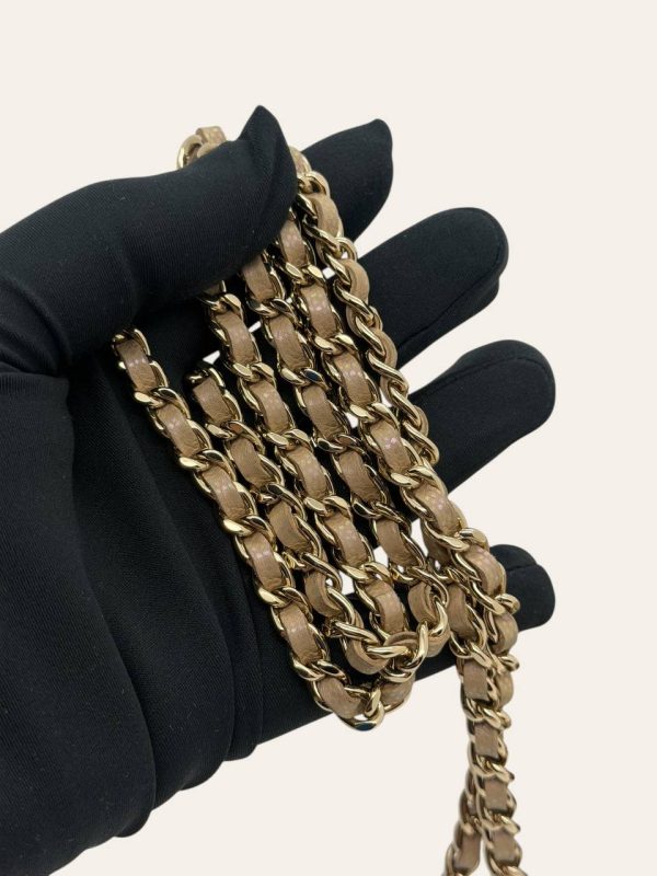 Chanel Wallet on Chain in Caviar