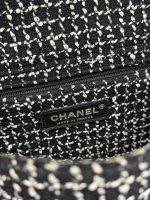 Chanel Tweed Maxi Flap