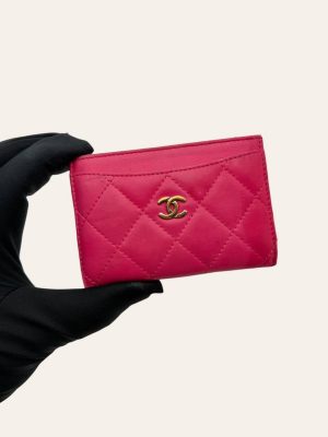 Chanel card holder