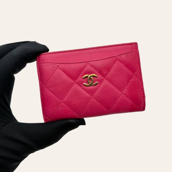 Chanel card holder