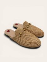 Gucci Raffia Princetown