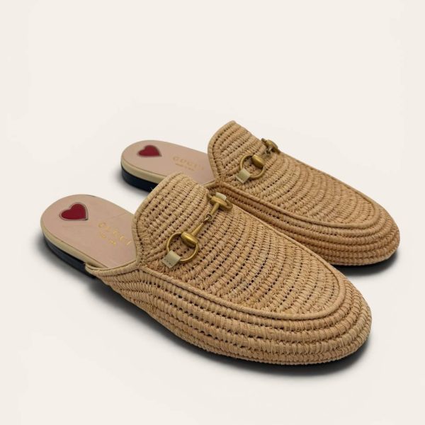 Gucci Raffia Princetown