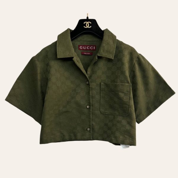 Gucci Cropped Shirt