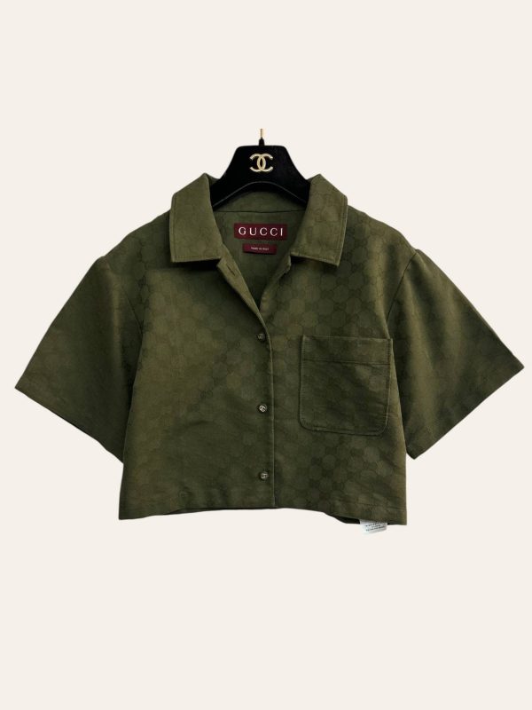 Gucci Cropped Shirt